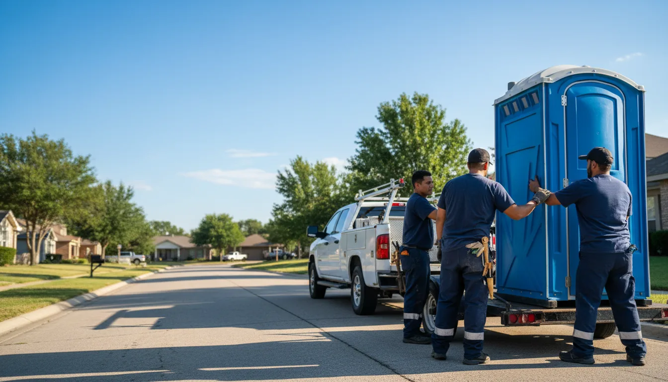 Portable Toilet Rental in Votaw, TX near me